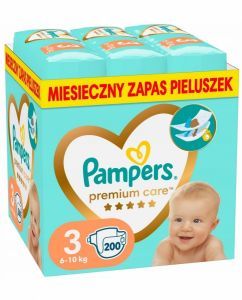 Pampers Premium Care 3 (6-10kg) pieluchy x 200 szt