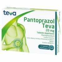 Pantoprazol Teva 20 mg x 14 tabl dojelitowych