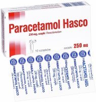 Paracetamol 250 mg x 10 czopków (Hasco)