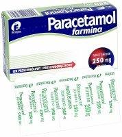 Paracetamol 250 mg x 10 czopków