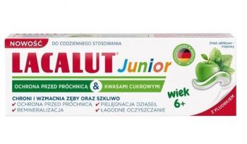 Pasta do zębów  lacalut junior dla dzieci  ( 6+ )   55 ml