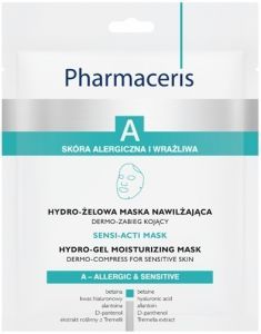 Pharmaceris A sensi-acti hydro-żelowa maska nawilżająca 1 szt