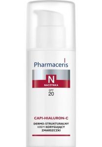 Pharmaceris N capi-hialuron-c dermo - strukturalny krem korygujący zmarszczki spf 20 50 ml