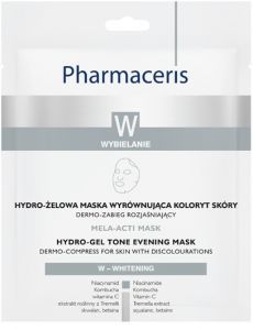 Pharmaceris W mela-acti hydro-żelowa maska wyrównująca przebarwienia 1 szt