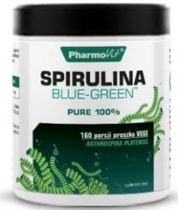 Pharmovit Spirulina Blue Green proszek 240 g vege