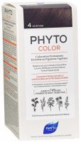 Phyto phytocolor 4 KASZTAN farba pielęgnacyjna do włosów z pigmentami roślinnymi