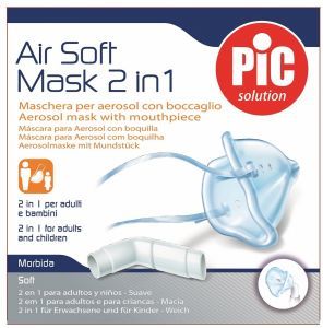PIC AirSoft maska do inhalatora 2w1 miękka
