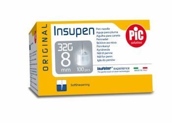 PIC Insupen 32 G 8 mm igły do penów insulinowych Original x 100 szt