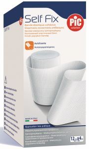 PIC SelfFix samoprzylepny bandaż 12 cm x 4 m elastyczny