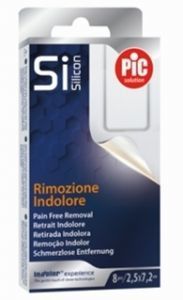 PIC SiSilicon plaster silikonowy 2,5 x 7, 2 cm x 8 szt