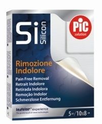 PIC SiSilicon pooperacyjny plaster silikonowy 10 x 8 cm x 5 szt