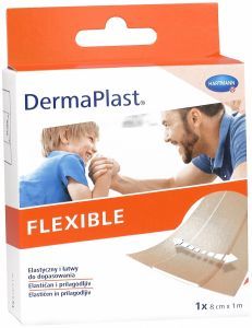 Plastry DermaPlast Flexible 8 cm x 1 m x 1 szt