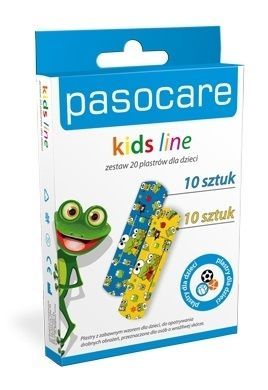 Plastry pasocare kids line  x 20 szt