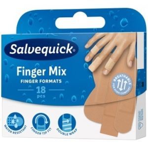 Plastry Salvequick Finger Mix x 18 szt