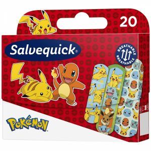 Plastry Salvequick Pokemon x 20 szt