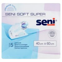 Podkłady higieniczne Seni Soft Super 40 cm x 60 cm x 5 szt