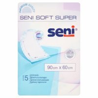 Podkłady higieniczne Seni Soft Super 90 cm x 60 cm x 5 szt