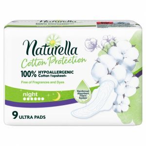 Podpaski Naturella Cotton Protection Ultra Night (rozmiar 4) x 9 szt