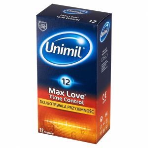 Prezerwatywy Unimil Max Love Time Control x 12 szt