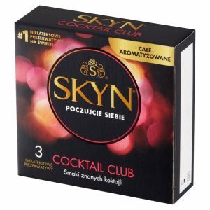 Prezerwatywy Unimil Skyn Cocktail Club x 3 szt
