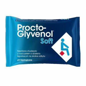 Procto - Glyvenol Soft nawilżane chusteczki x 30 szt