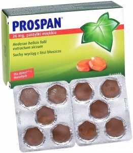 Prospan 26 mg x 20 pastylek do ssania