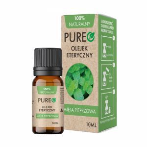 Pureo 100 % naturalny olejek eteryczny Mięta Pieprzowa 10 ml