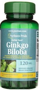 Puritan's Pride Ginkgo Biloba 120 mg x 100 kaps