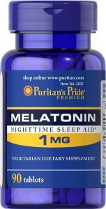 Puritan's Pride Melatonina 1 mg x 90 tabl