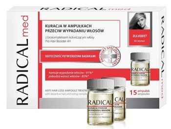 Radical Med kuracja przeciw wypadaniu włosów dla kobiet x 15 amp