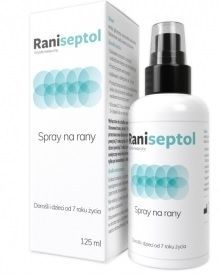 Raniseptol spray na rany 125 ml + Raniseptol pianka panthenol 50 ml GRATIS!!!