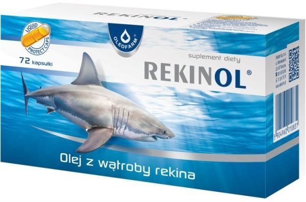 Rekinol  500 mg x 72 kaps