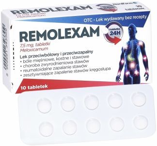 Remolexam 7,5 mg x 10 tabl