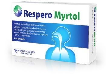 Respero Myrtol 300 mg x 20 kapsl 300 mg x 20 kaps