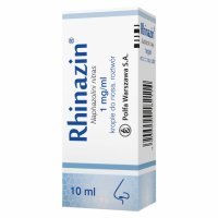 Rhinazin 0,1% krople do nosa 10 ml