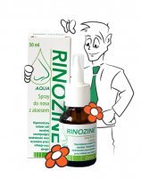 Rinozine AQUA spray do nosa z aloesem 30 ml
