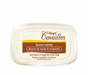 Roge Cavailles kremowe mydło masło shea i magnolia 115 g
