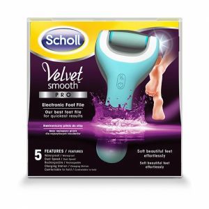 Scholl Velvet Smooth  Wet&Dry elektryczny pilnik do stóp z ładowarką
