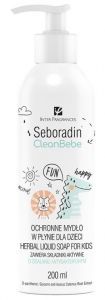 Seboradin CleanBebe ochronne mydło w płynie dla dzieci 200 ml