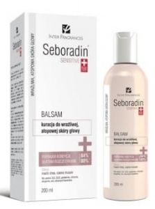 Seboradin sensitive balsam do wrażliwej atopowej skóry głowy 200 ml