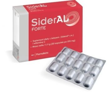 SiderAL Forte x 20 kaps