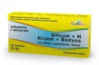 Silicum+H Krzem + Biotyna x 30 tabl