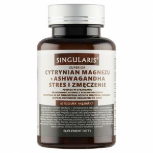 Singularis Cytrynian Magnezu + Ashwagandha Superior x 60 kaps
