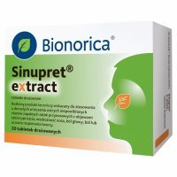 Sinupret extract 160 mg x 20 tabl drażowanych