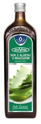 Sok z aloesu z miąższem AloeVital 1000 ml (Oleofarm)
