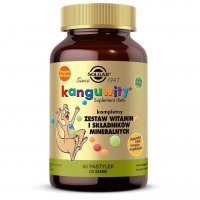 Solgar Kanguwity x 60 pastylek do ssania (naturalny smak owoców tropikalnych)