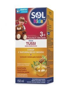 Solkids tussi syrop dla dzieci powyżej 3 roku 150 ml