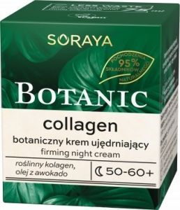 Soraya Botanic Collagen botaniczny krem ujędrniający na noc 75 ml