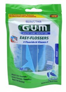 Sunstar Gum Easy-Flossers jednorazowe uchwyty z nicią dentystyczną x 30 szt
