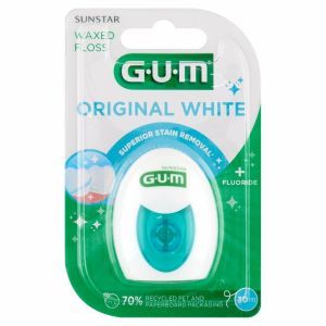 Sunstar Gum Original White nić dentystyczna do zębów (30 m)